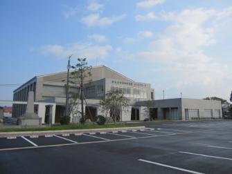 村松体育館（さくらアリーナ）の外観の写真